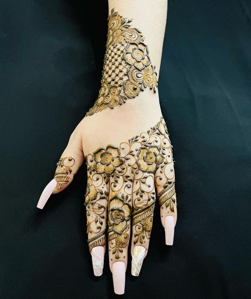 Blessed Mehndi Design