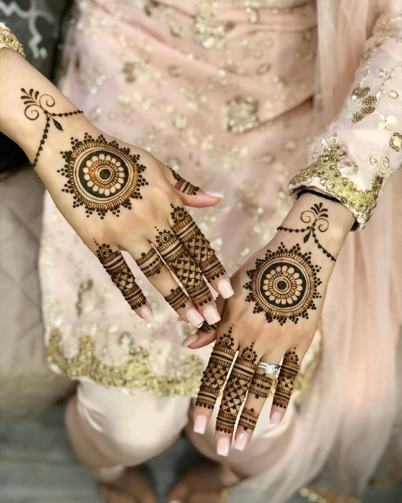 Cultural Mehndi Design