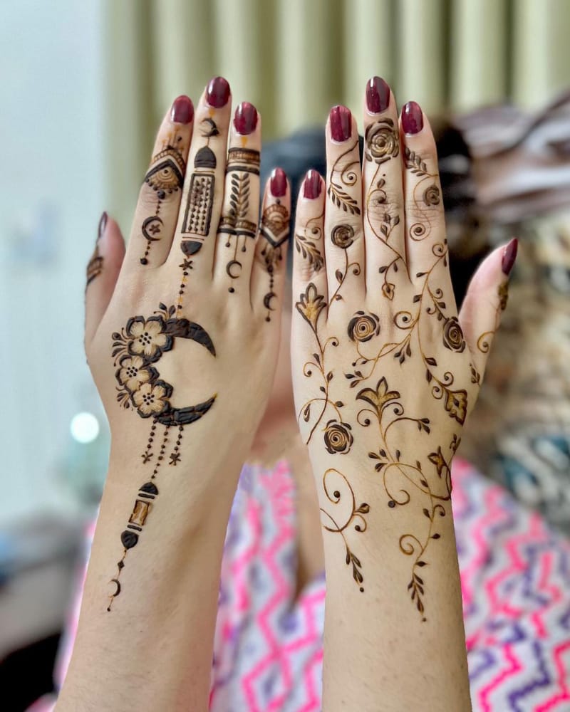 Ornamental Mehndi Design